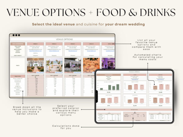 The Ultimate Wedding Planner Spreadsheet Google Sheets - Image 4